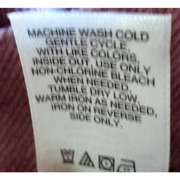 Liz Claiborne Women's Mid Rise Bootcut Stretch Mauve Corduroy Pants NWT Size 18 - Picture 9 of 10